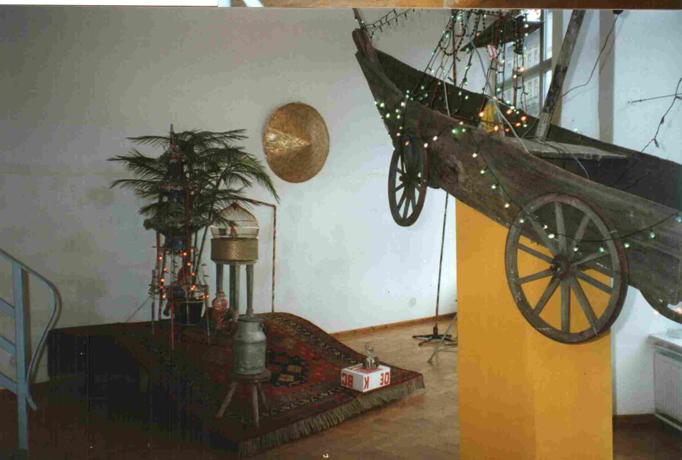Innenansicht der Ausstellung.